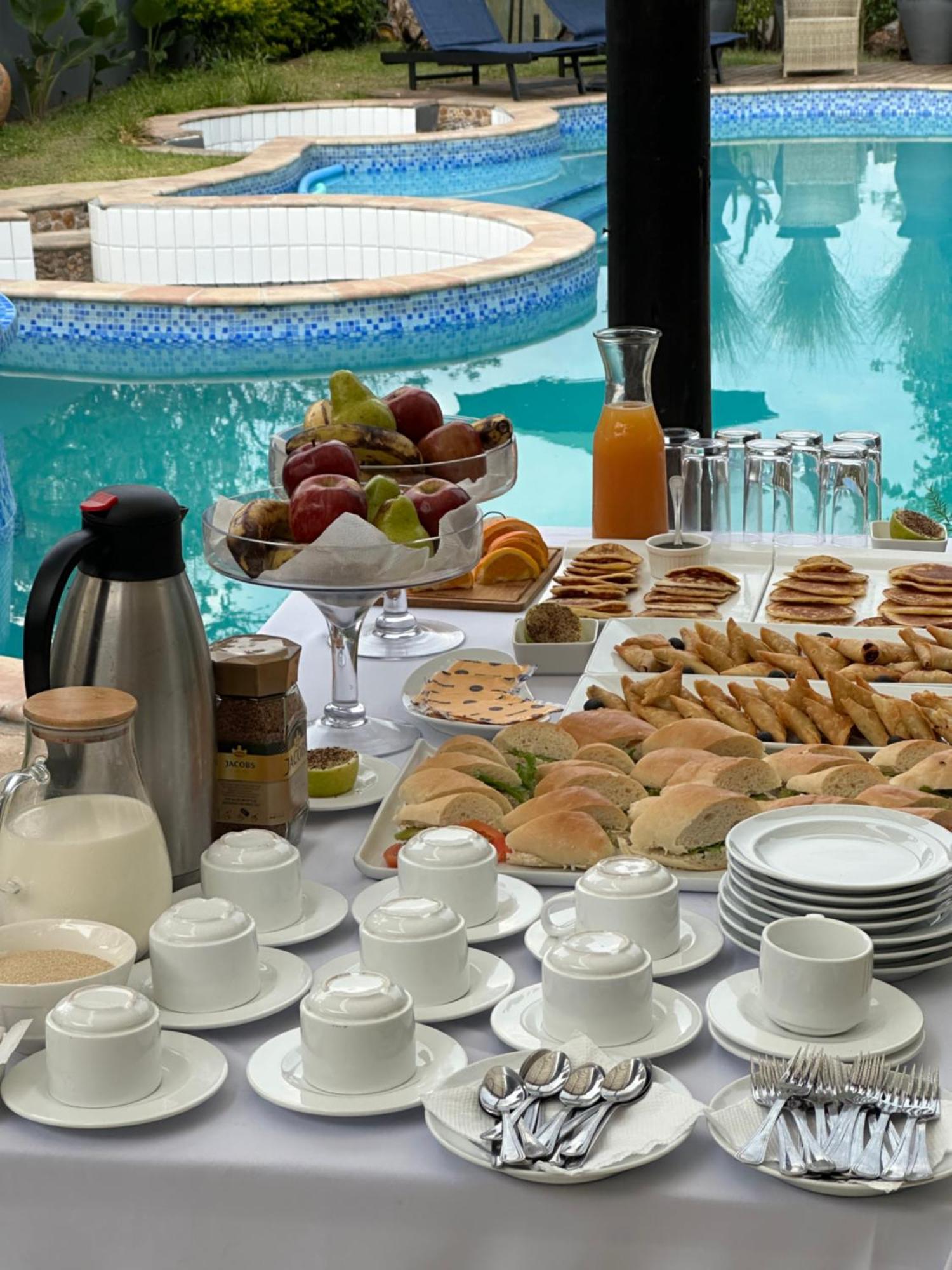 بونتا دو أورو Nkanhi Centro De Conferencias E Hotel المظهر الخارجي الصورة